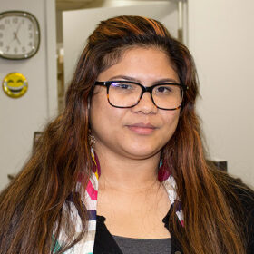 Maya successfully completed the Business Management diploma program
